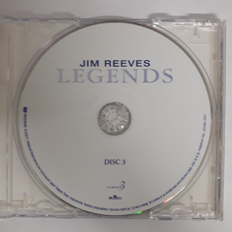 ซีดี Jim Reeves - Legends (Box Set) (NM or M-) (3CDs)