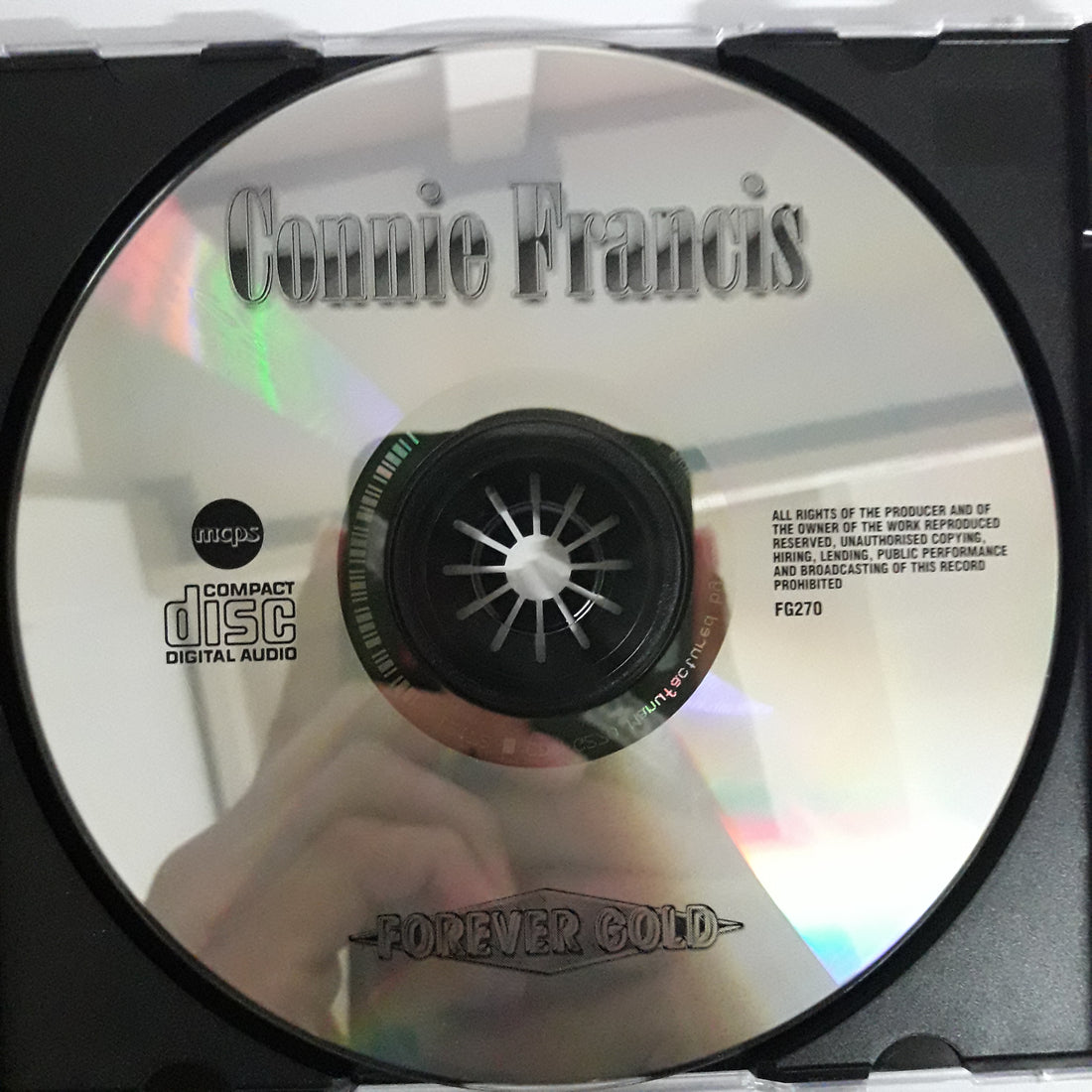 ซีดี Connie Francis - Connie Francis (CD) (NM or M-)