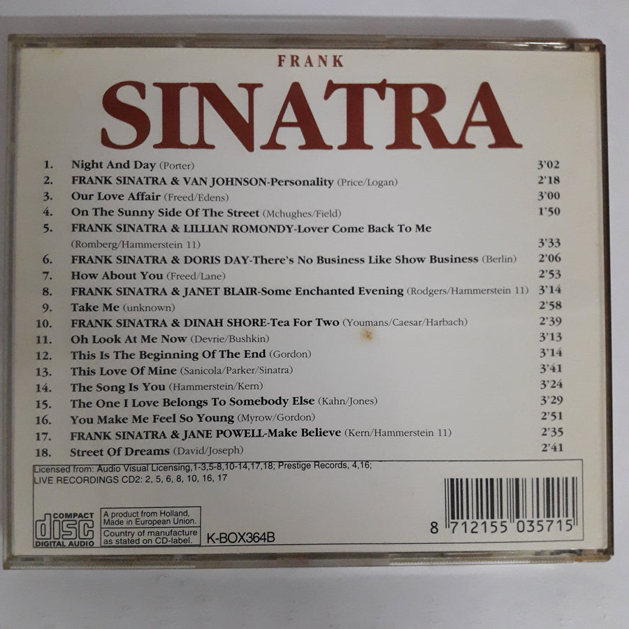 ซีดี Frank Sinatra - CD-2 (Night And Day) (CD) (VG+)