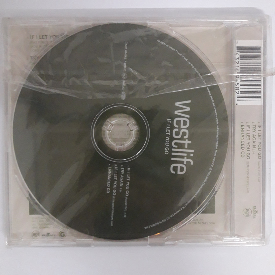 ซีดี Westlife - If I Let You Go CD M