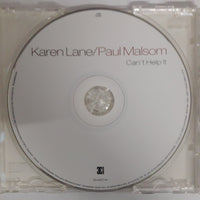 ซีดี Karen Lane & Paul Malsom - Can't Help It CD VG+