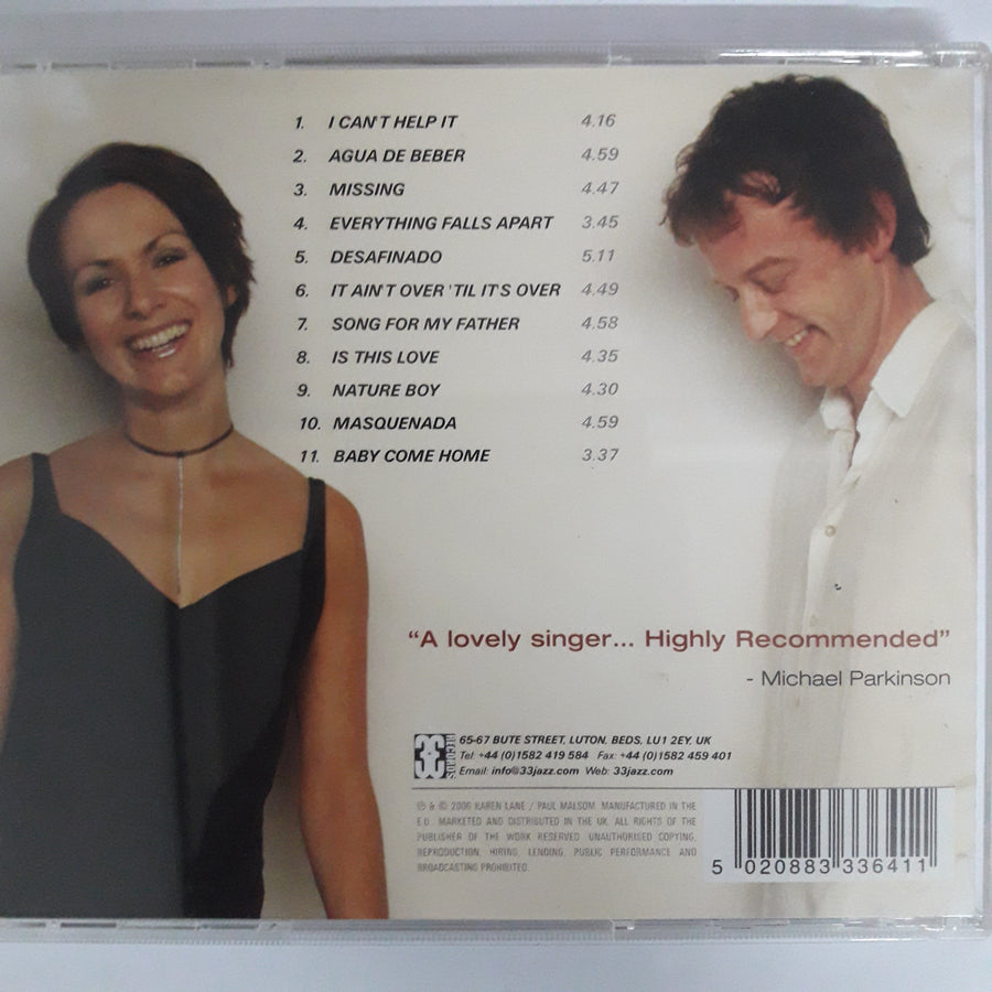 ซีดี Karen Lane & Paul Malsom - Can't Help It CD VG+