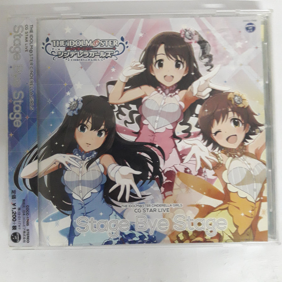 ซีดี Uzuki Shimamura, Rin Shibuya, Mio Honda - The Idolm@ster Cinderella Girls CG Star Live Stage Bye Stage CD VG