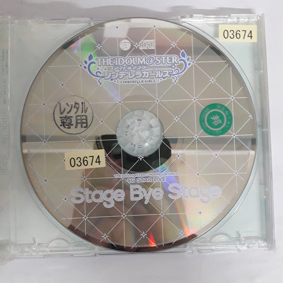 ซีดี Uzuki Shimamura, Rin Shibuya, Mio Honda - The Idolm@ster Cinderella Girls CG Star Live Stage Bye Stage CD VG