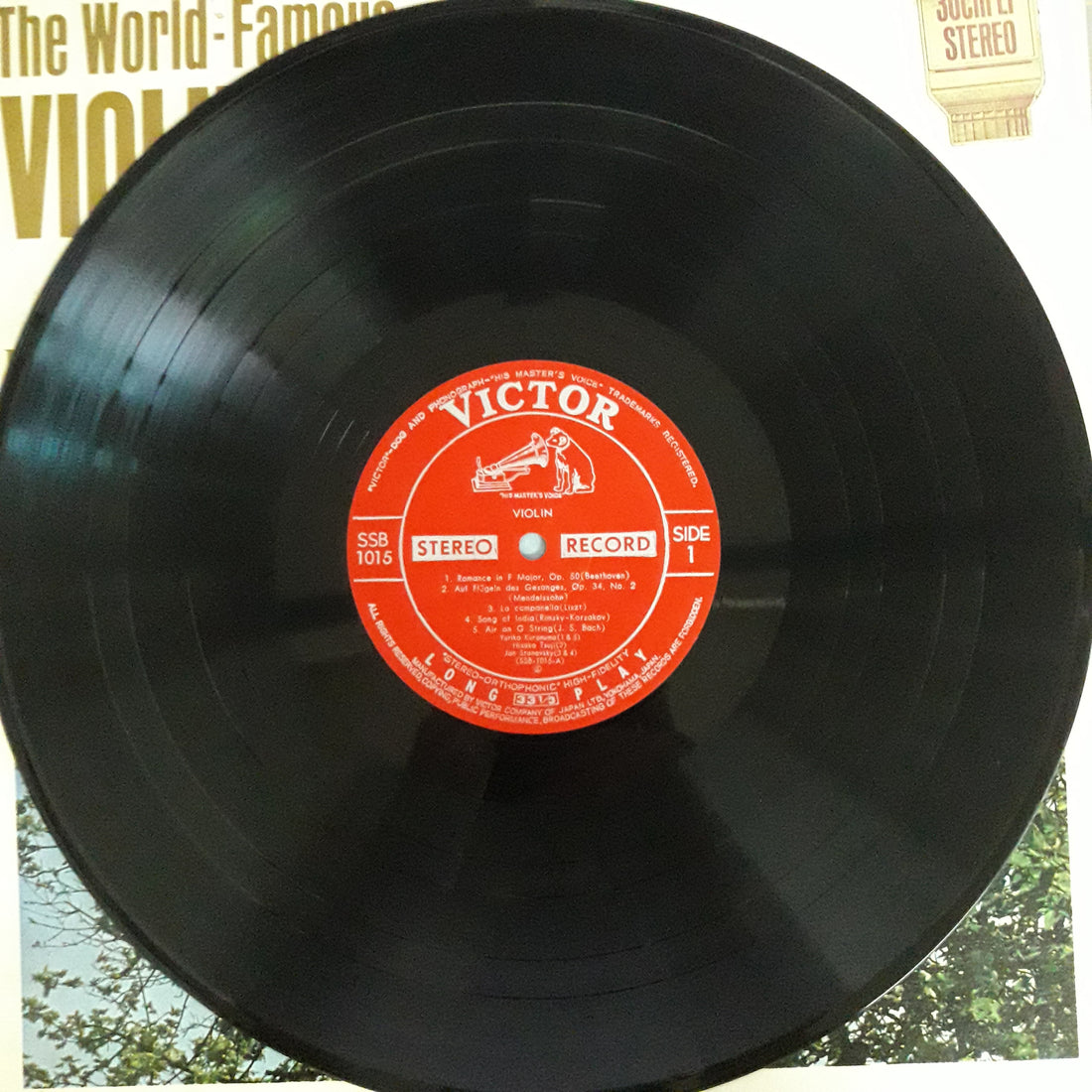 แผ่นเสียง Various - The World Famous - Violin Music (Vinyl) (VG+)