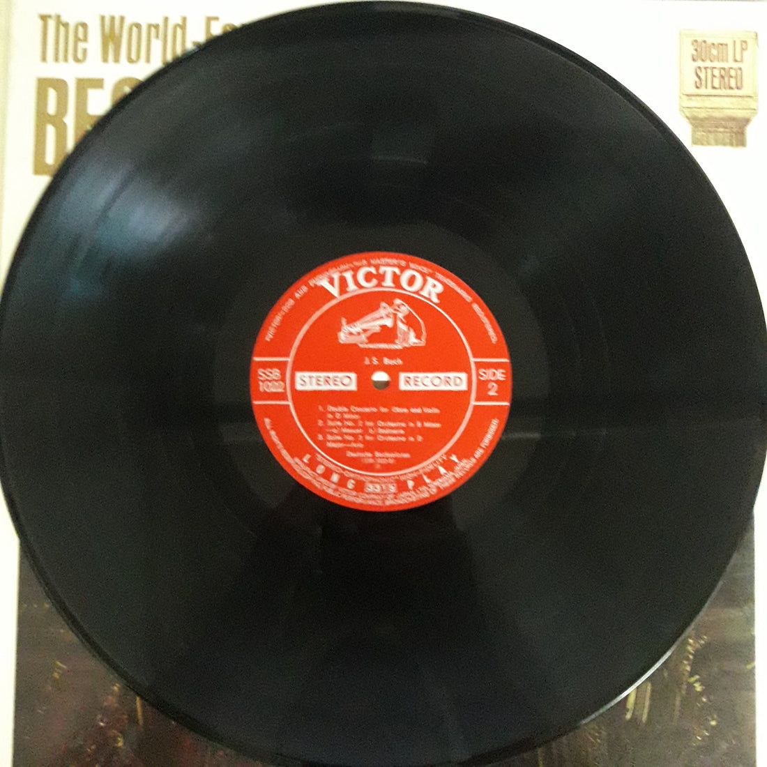 แผ่นเสียง Various - The World Famous - Best Of Bach (Vinyl) (VG+)