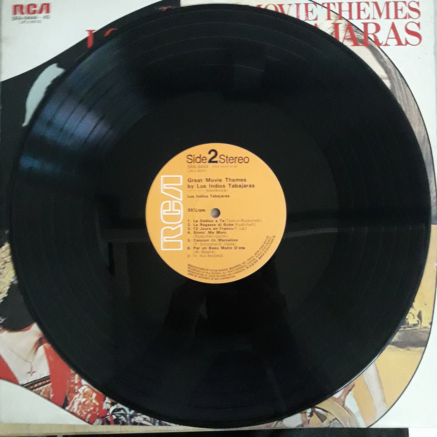 แผ่นเสียง Los Indios Tabajaras - Great Movie Themes (Vinyl) (VG+) (2LPs)