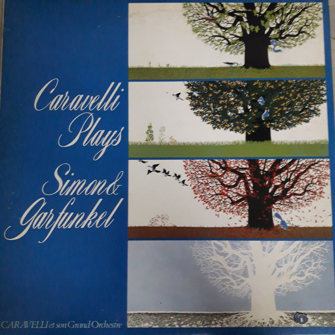 แผ่นเสียง Various - Caravelli Plays - Simon & Garfunkel (Vinyl) (VG+)