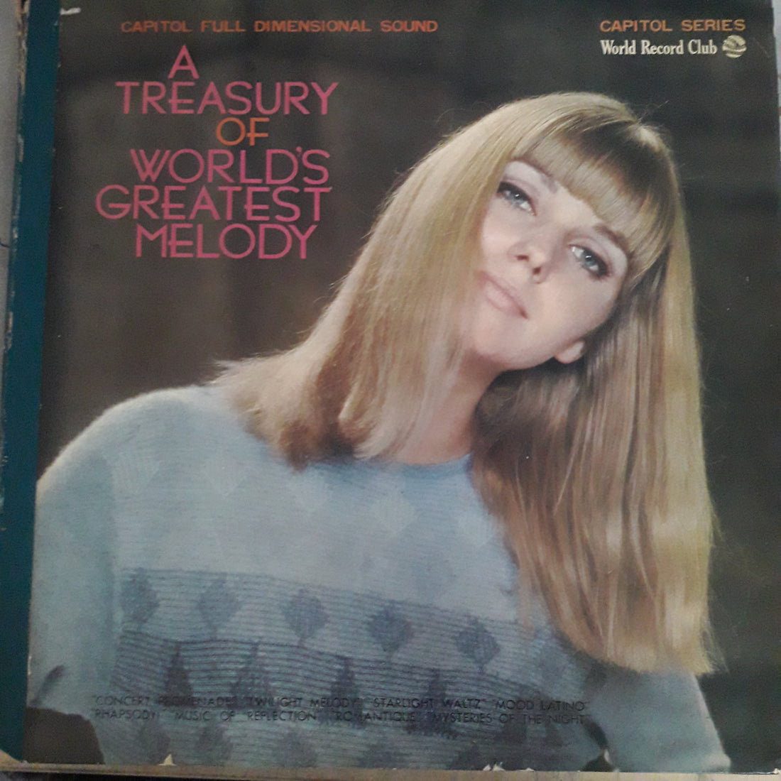 แผ่นเสียง Various - A Treasury Of World's Greatest Melody (Vinyl) (VG) (7LPs) (ขาดแผ่นที่ 28) (แผ่นสี)