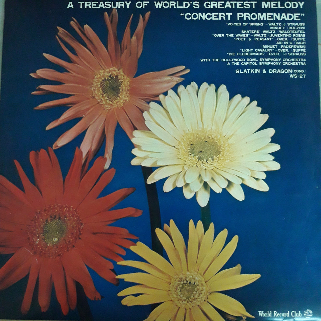 แผ่นเสียง Various - A Treasury Of World's Greatest Melody (Vinyl) (VG) (7LPs) (ขาดแผ่นที่ 28) (แผ่นสี)