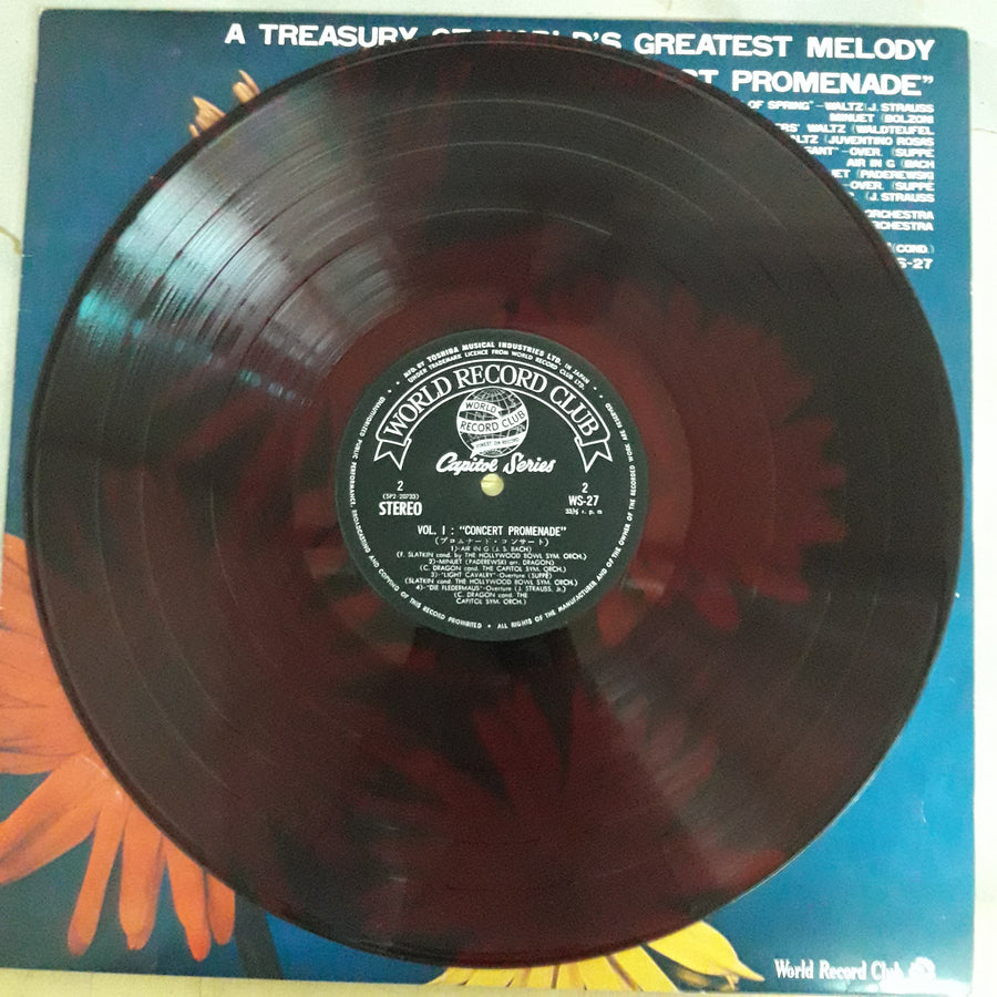 แผ่นเสียง Various - A Treasury Of World's Greatest Melody (Vinyl) (VG) (7LPs) (ขาดแผ่นที่ 28) (แผ่นสี)