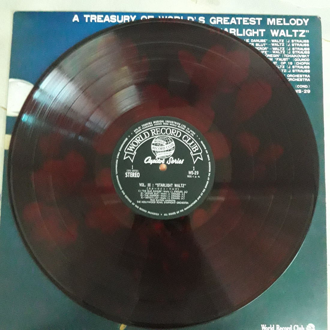 แผ่นเสียง Various - A Treasury Of World's Greatest Melody (Vinyl) (VG) (7LPs) (ขาดแผ่นที่ 28) (แผ่นสี)