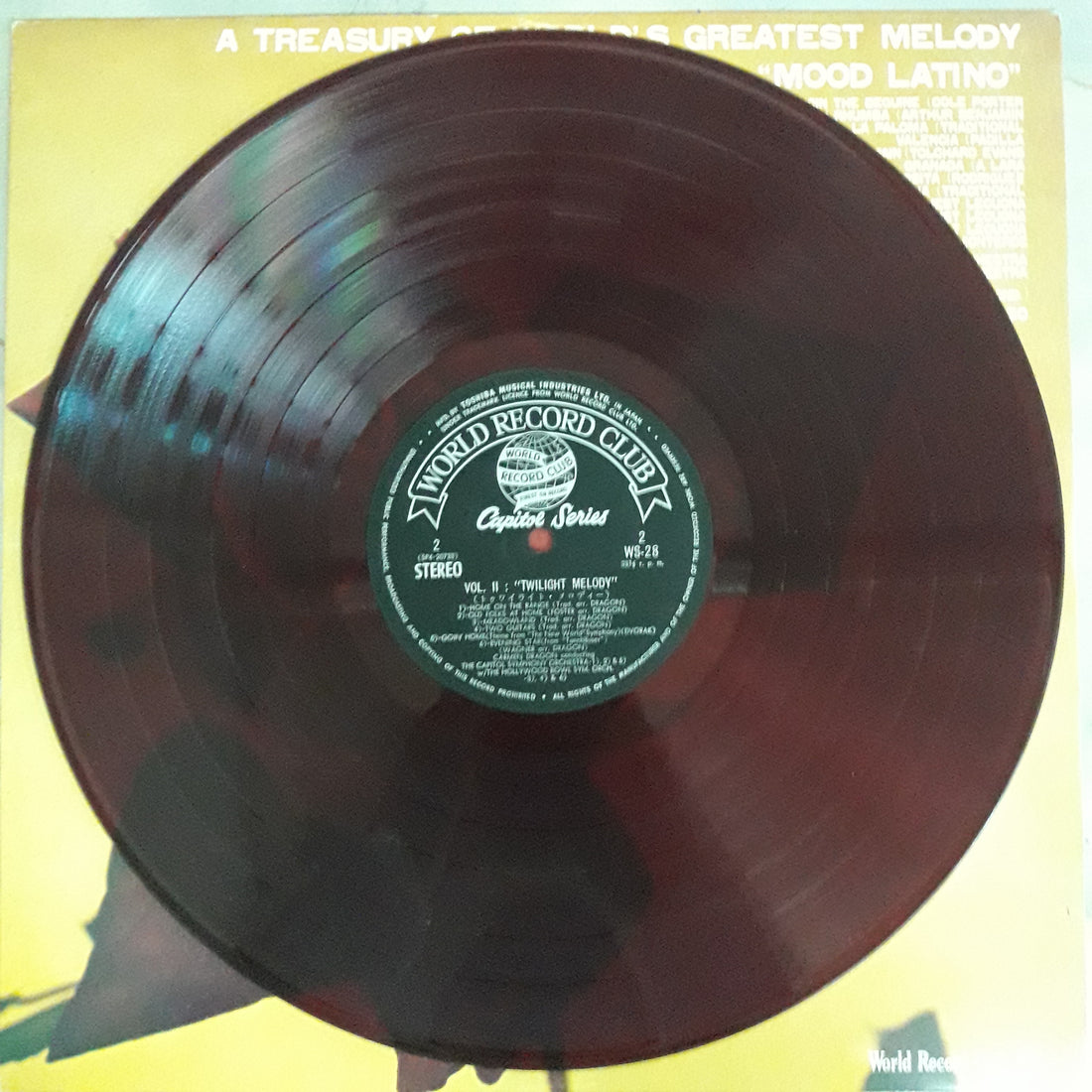 แผ่นเสียง Various - A Treasury Of World's Greatest Melody (Vinyl) (VG) (7LPs) (ขาดแผ่นที่ 28) (แผ่นสี)