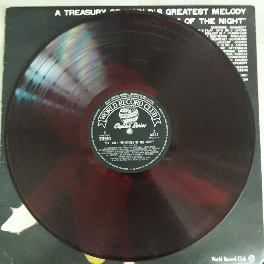 แผ่นเสียง Various - A Treasury Of World's Greatest Melody (Vinyl) (VG) (7LPs) (ขาดแผ่นที่ 28) (แผ่นสี)