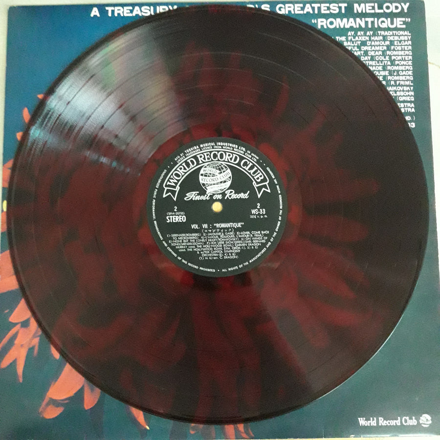 แผ่นเสียง Various - A Treasury Of World's Greatest Melody (Vinyl) (VG) (7LPs) (ขาดแผ่นที่ 28) (แผ่นสี)