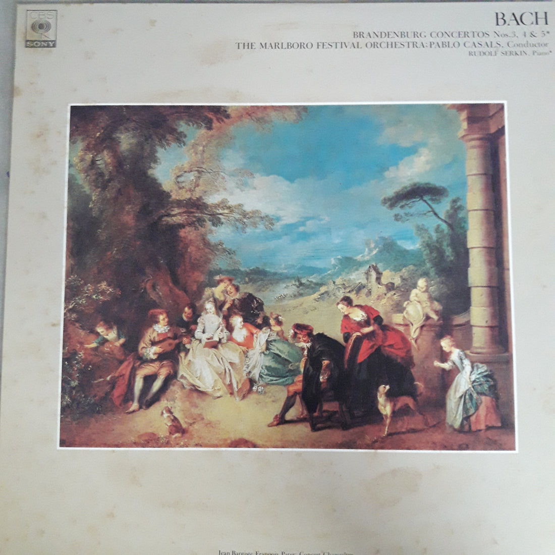 แผ่นเสียง Various - Bach Brandenburg Concertos Nor.3 , 4 & 5*  (Vinyl) (VG+)