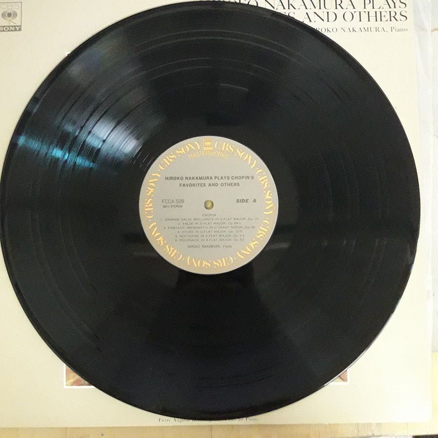 แผ่นเสียง Various - Hiroko Nakamura - Plays Chopin's Favorites (Vinyl) (VG+)