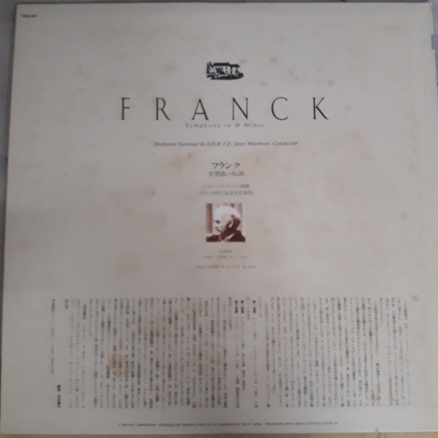 แผ่นเสียง Various - Franck Symphony in D Minor (Vinyl) (VG+)