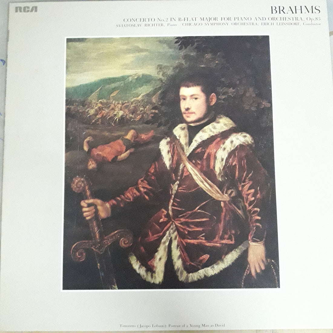 แผ่นเสียง Various - Brahms - Concerto No.2 In B-Flat Major For Piano And Orchestra Op.83 (Vinyl) (VG+)