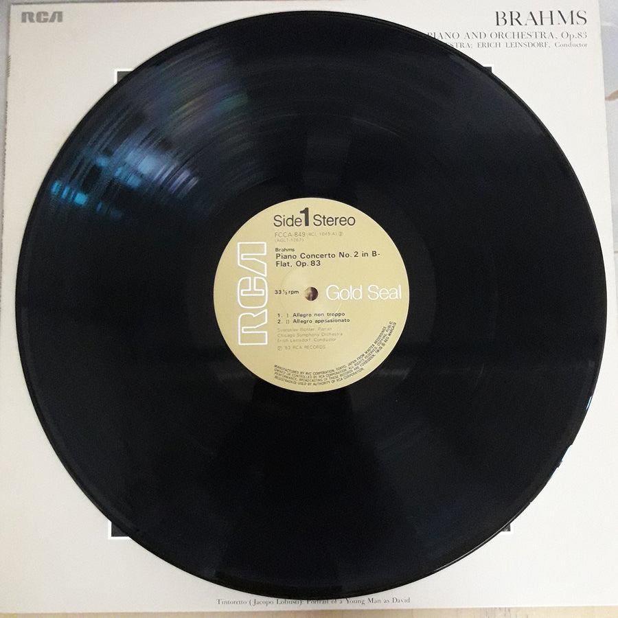 แผ่นเสียง Various - Brahms - Concerto No.2 In B-Flat Major For Piano And Orchestra Op.83 (Vinyl) (VG+)