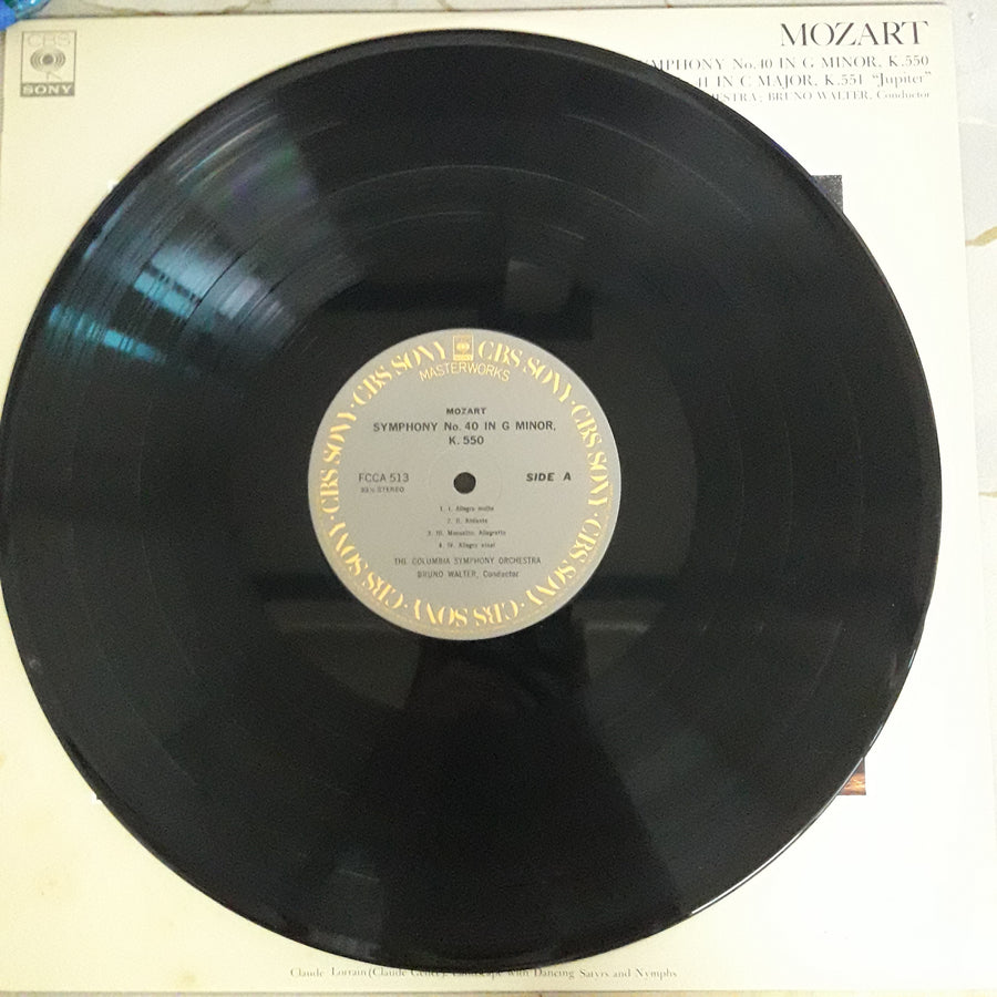 แผ่นเสียง Various - Mozart Symphony No.40 In G Minor K.550 No.41 , K.551 (Vinyl) (VG+)