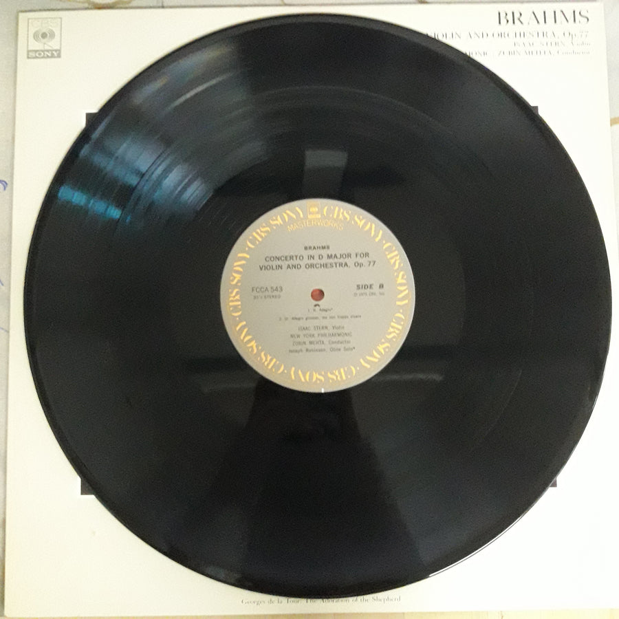 แผ่นเสียง Various - Brahms - Concerto in D Major For Violin And Orchestra, Op.77 (Vinyl) (VG+)