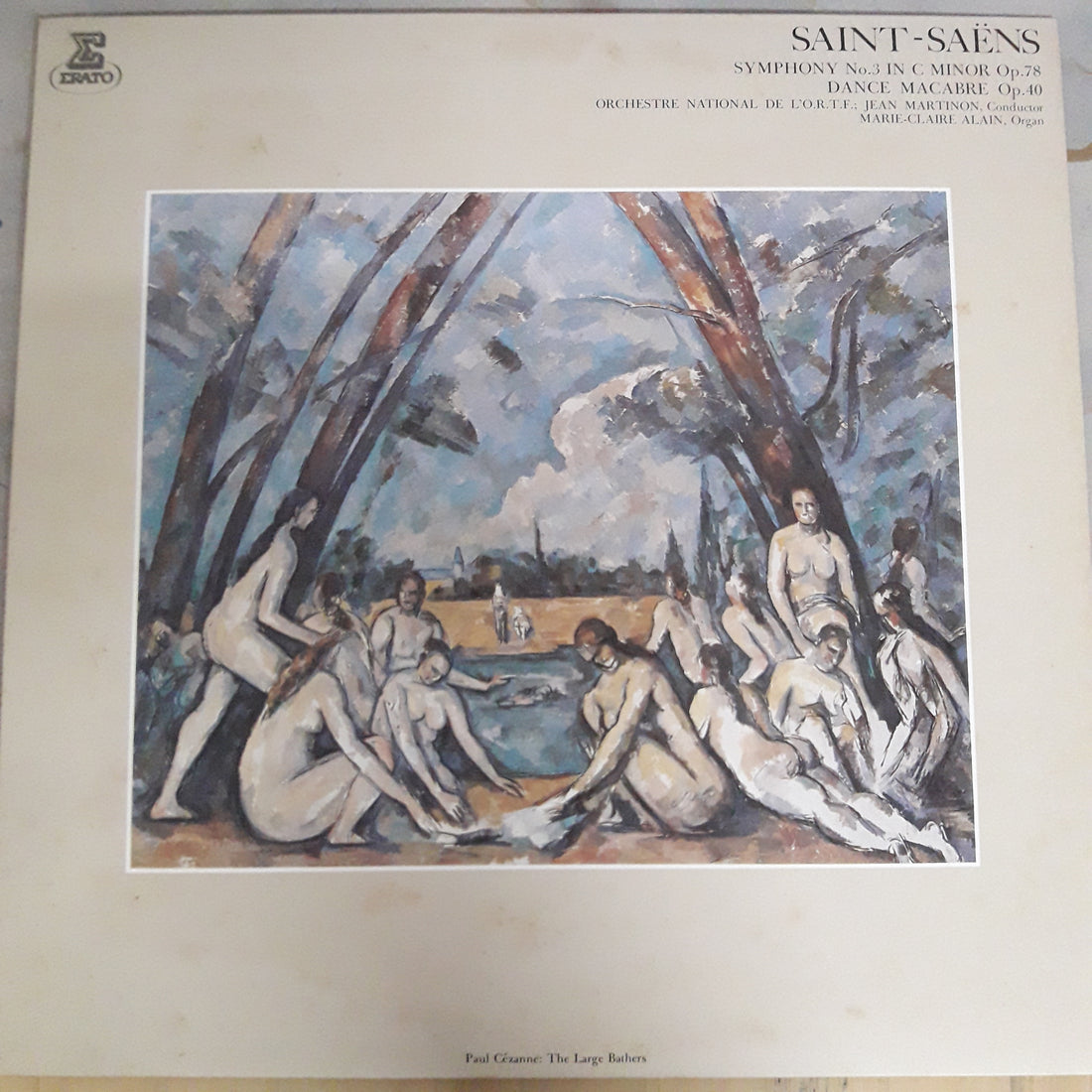 แผ่นเสียง Various -  Saint - Saens Symphony No.3 , Op.78 , Op.40 (Vinyl) (VG+)