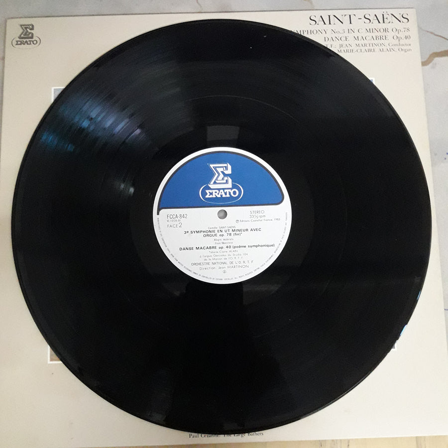 แผ่นเสียง Various -  Saint - Saens Symphony No.3 , Op.78 , Op.40 (Vinyl) (VG+)