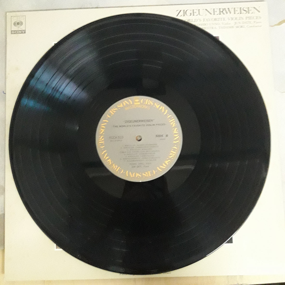 แผ่นเสียง Various - Zigeunerweisen - The World's Favorite Violin Pieces (Vinyl) (VG+)