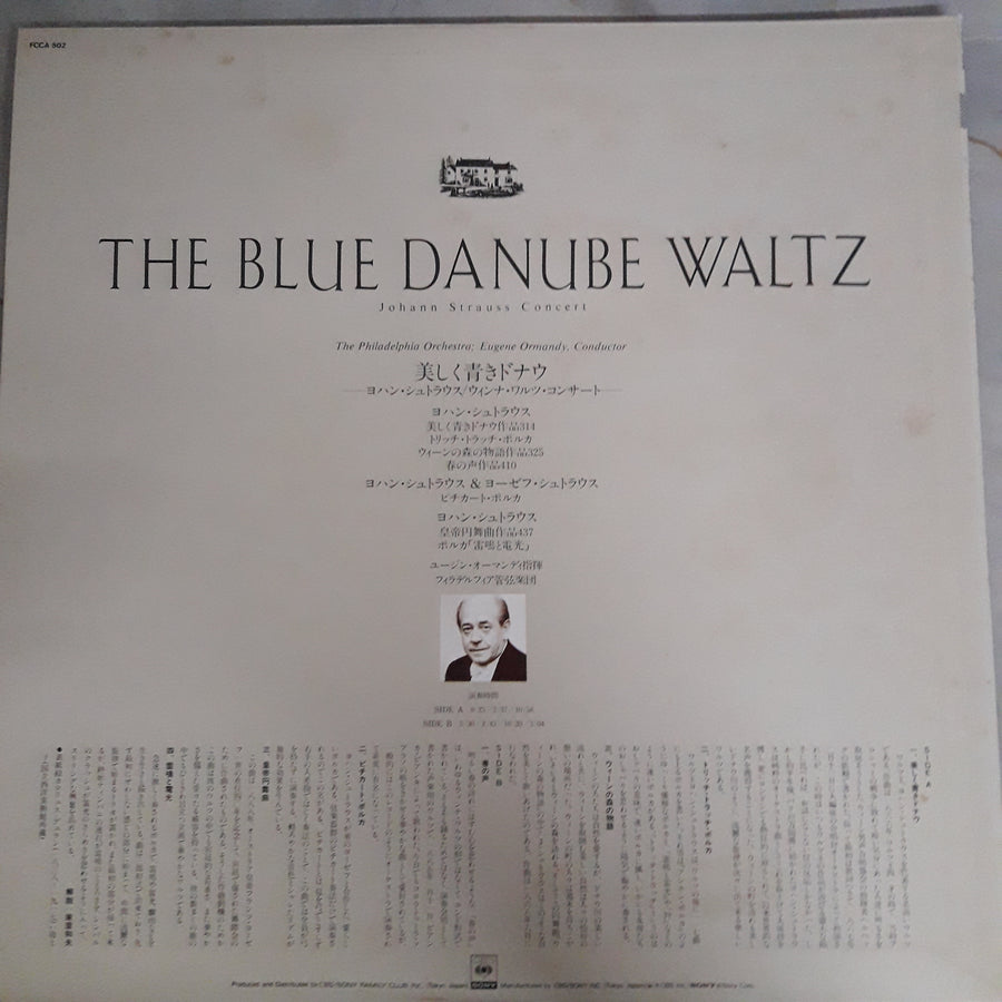 แผ่นเสียง Johann Strauss - The Blue Danube Waltz (Vinyl) (VG+)