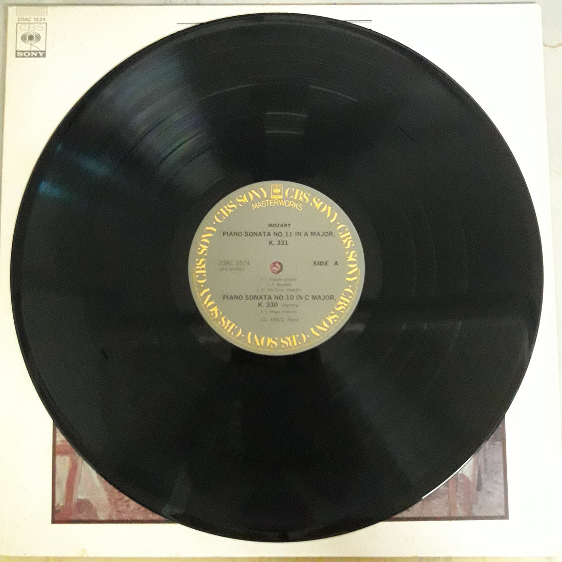 แผ่นเสียง Various - Lili Kraus - Piano Sonata No.11,10,8 In A Major K.331,330,310 (Vinyl) (VG+)