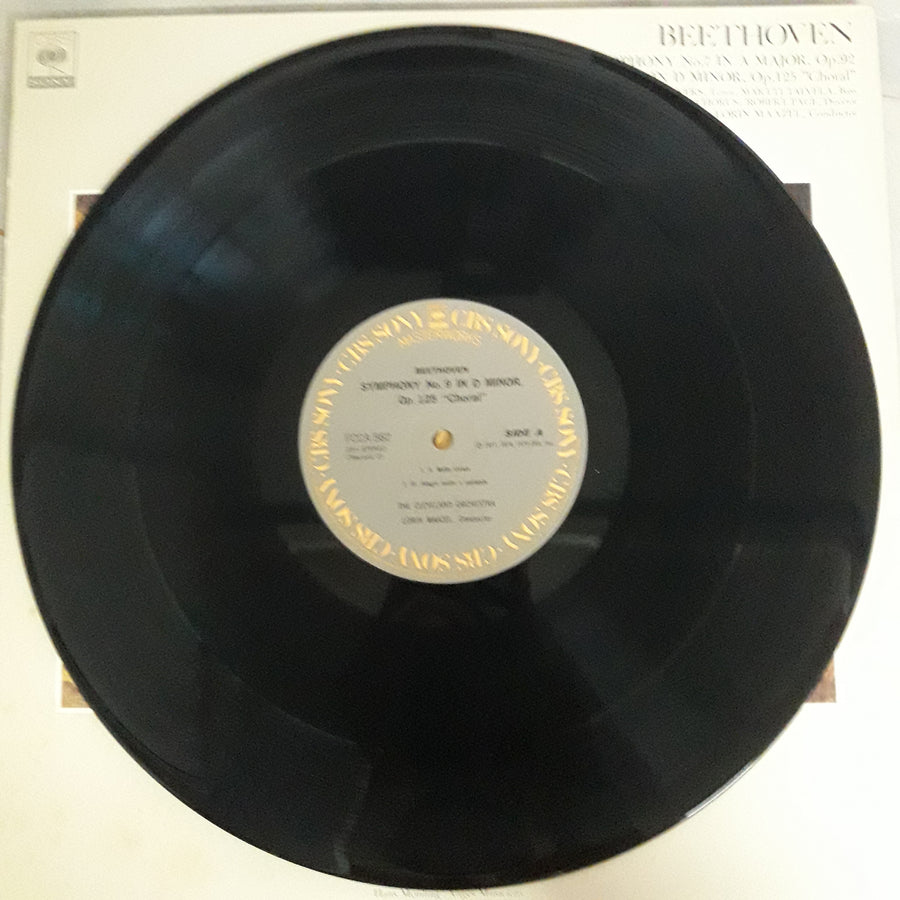 แผ่นเสียง Various - Beethoven - Symphony No.7,9 In Major Op.92,125 (Vinyl) (VG+) (2LPs)