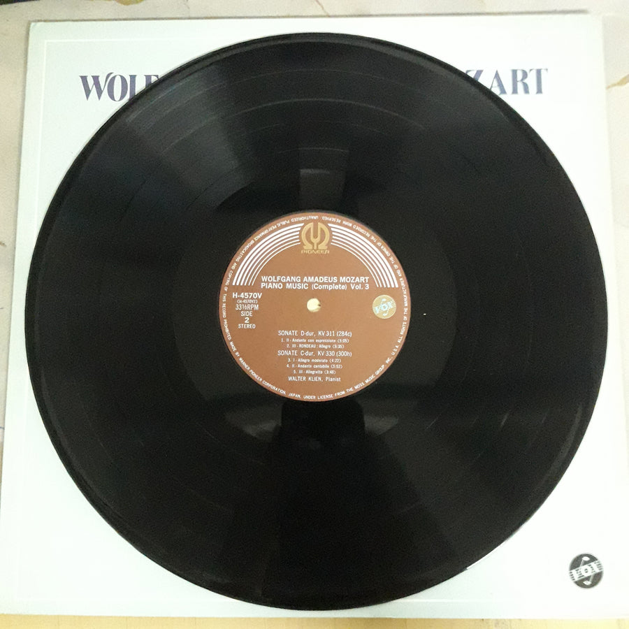 แผ่นเสียง Various - Walter Klien - Wolfgang Amadeus Mozart Piano Music Vol.3 (Vinyl) (VG+)