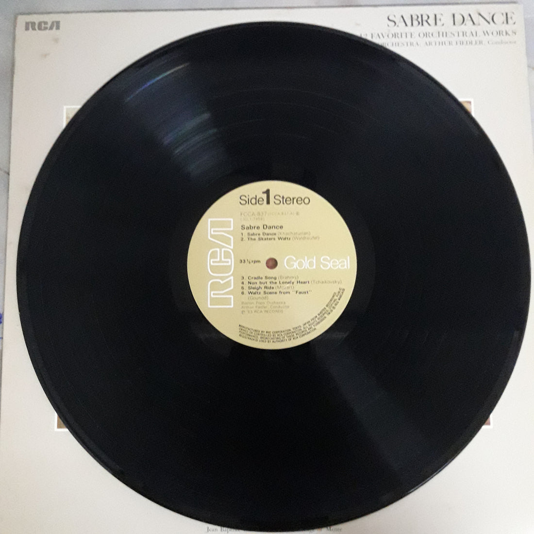 แผ่นเสียง Various - Sabre Dance 12 Favorite Orchesral Works (Vinyl) (VG+)