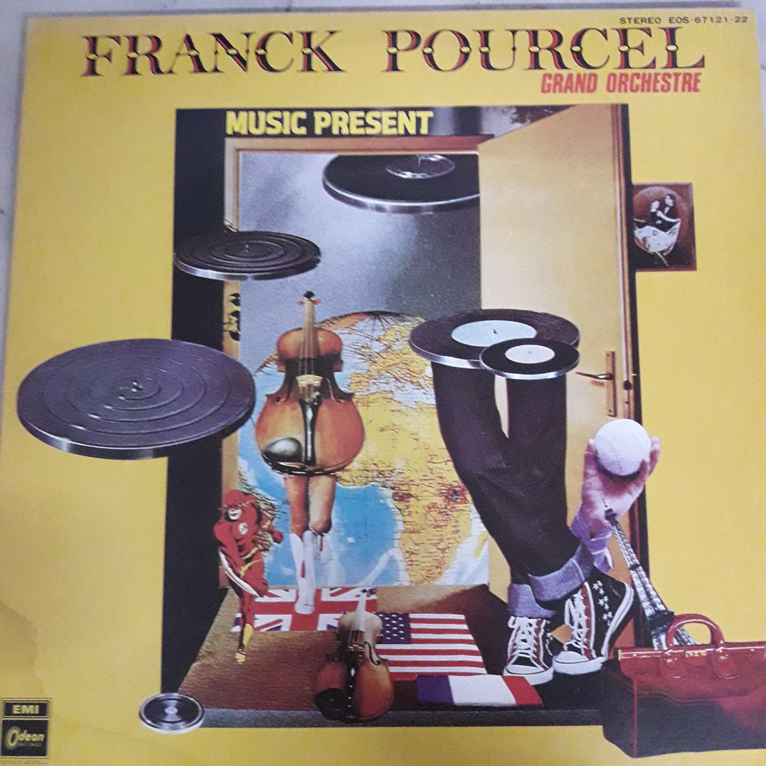 แผ่นเสียง Various - Franck Pourcel - Grand Orchestre Music Present (Vinyl) (VG+) (2LPs)