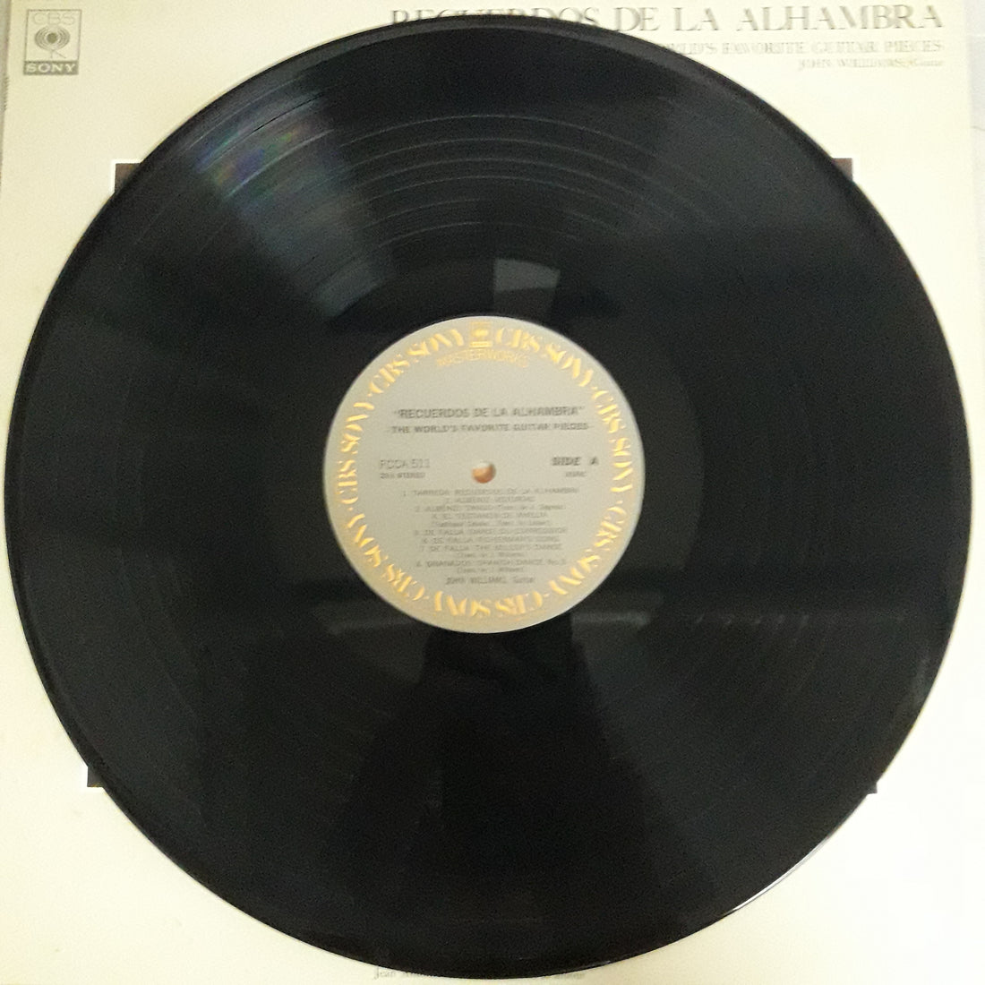 แผ่นเสียง Various - Recuerdos De La Alhambra The World's Favorite Guitar Pieces (Vinyl) (VG+)