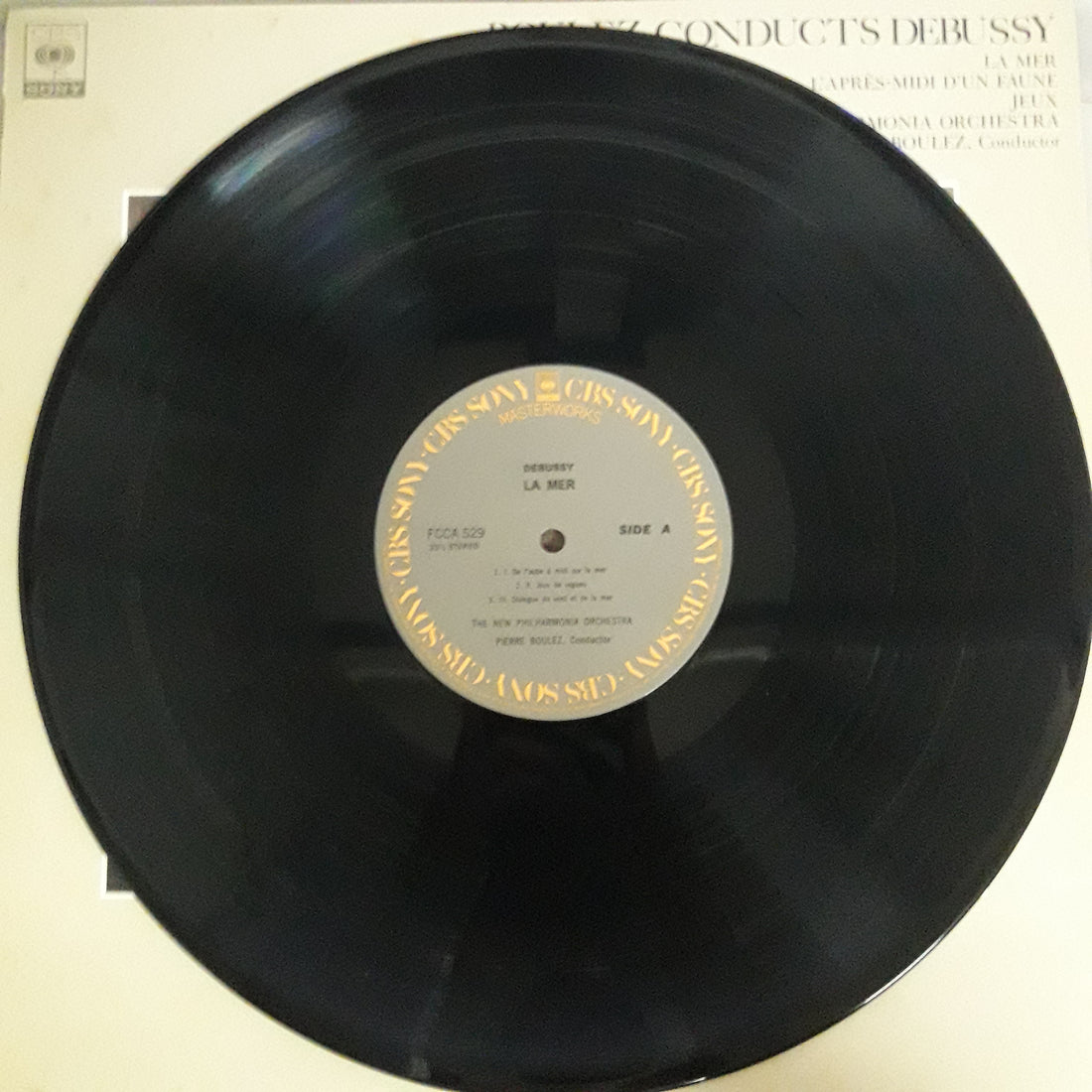 แผ่นเสียง Boulez Conducts Debussy (Vinyl) (VG+)