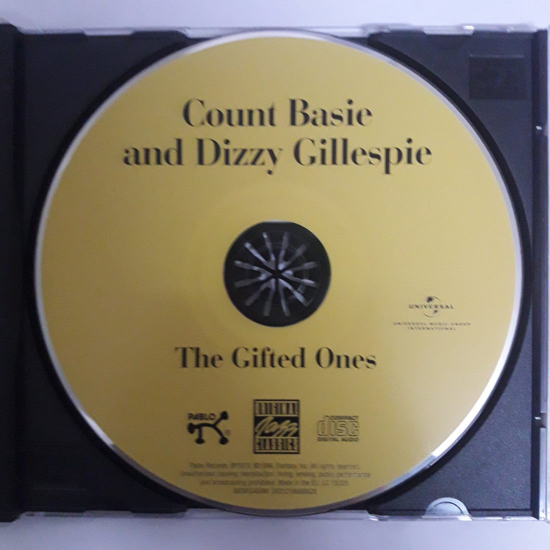 ซีดี Count Basie And Dizzy Gillespie - The Gifted Ones (CD) (NM or M-)