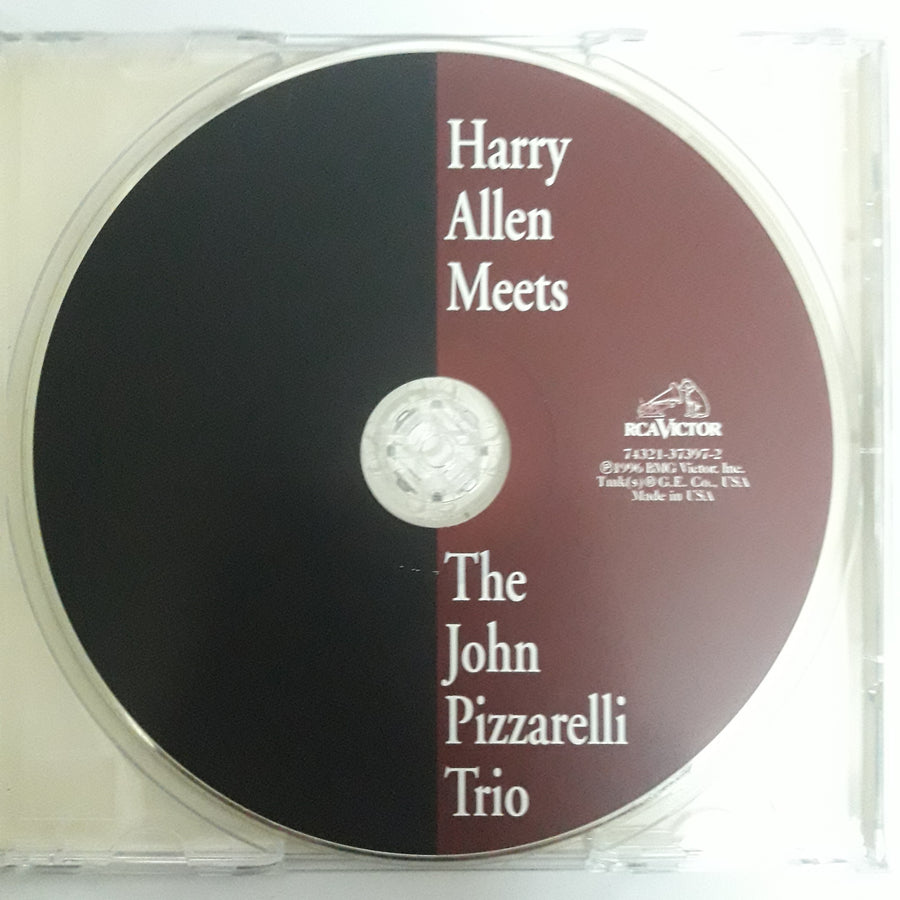 ซีดี Harry Allen (2) Meets The John Pizzarelli Trio - Harry Allen Meets John Pizzarelli Trio (CD) (VG+)