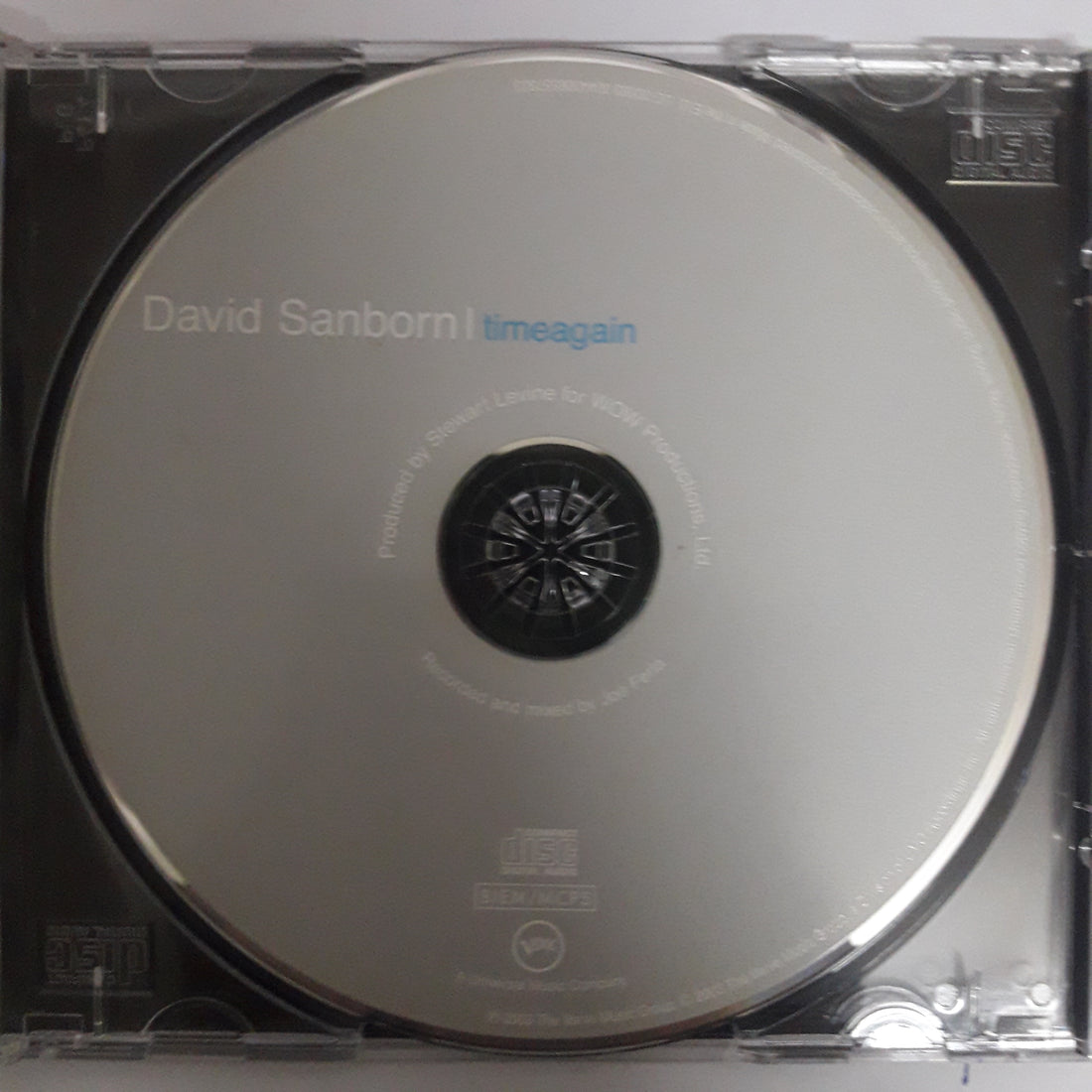 ซีดี David Sanborn - Timeagain (CD) (NM or M-)