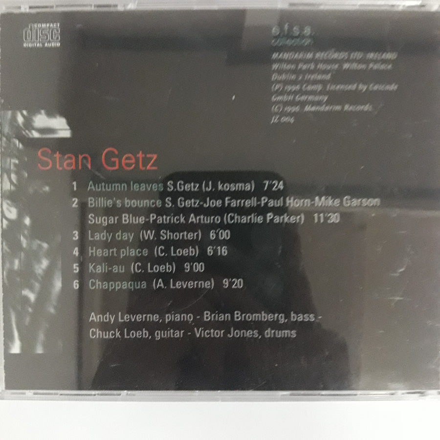 ซีดี Stan Getz - Jazz Masters (100 Ans De Jazz) (CD) (VG)