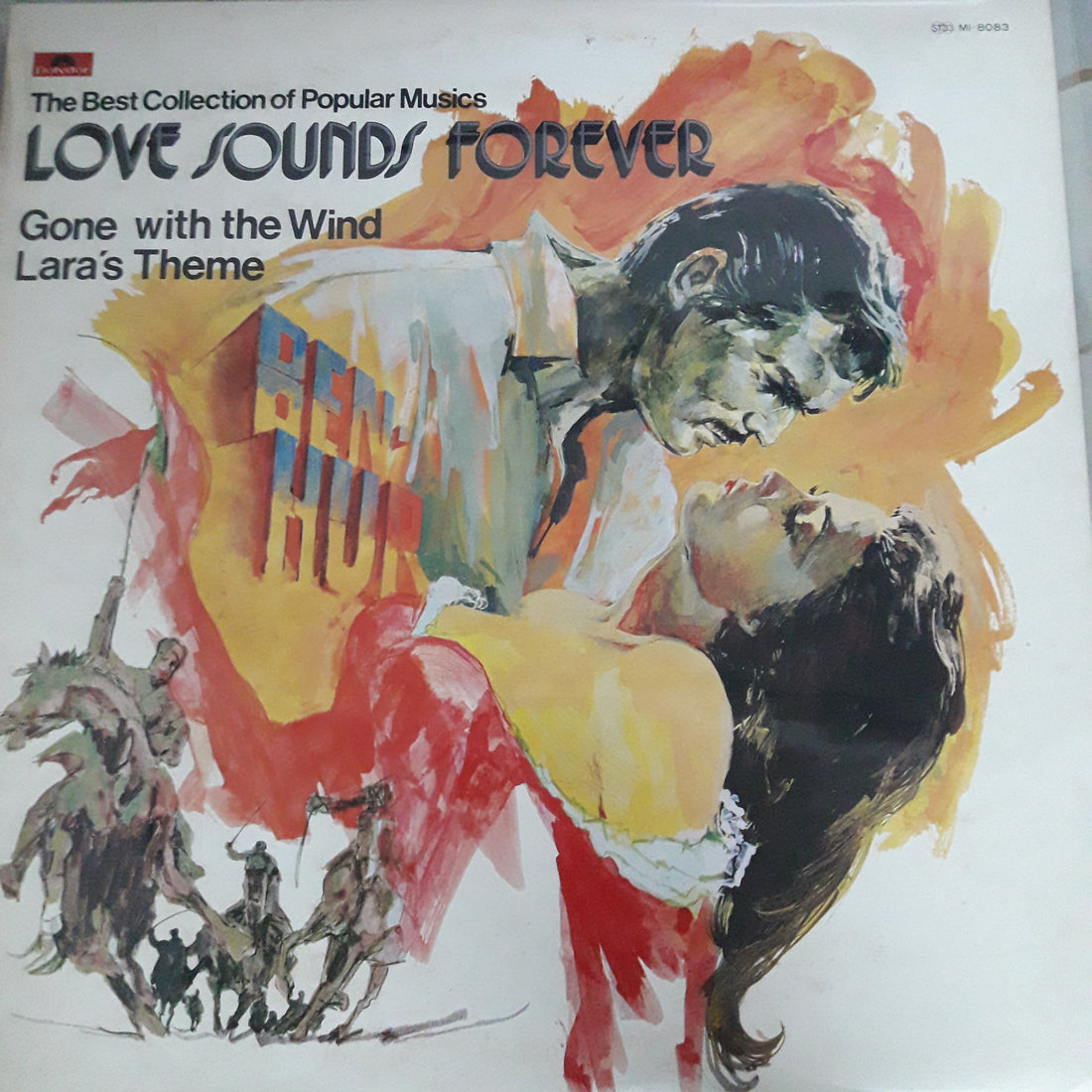 แผ่นเสียง Various - The Best Collection Of Popular Music Love Sounds Forever (Vinyl) (VG+)