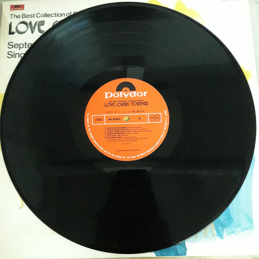 แผ่นเสียง Various - The Best Collection Of Popular Music Love Sounds Forever (Vinyl) (VG+)