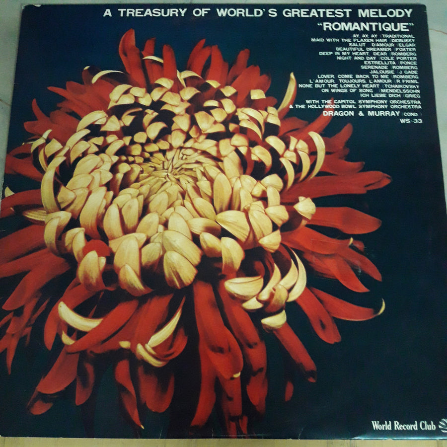 แผ่นเสียง Various - A Treasury Of World's Greatest Melody Romantique (Vinyl) (VG+) (แผ่นสี)