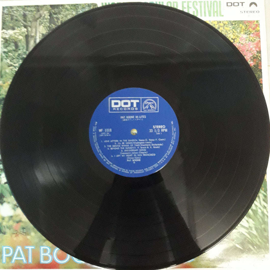 แผ่นเสียง Various - World Popular Festival, Pat Boone - Hi-Lites (Vinyl) (VG+)