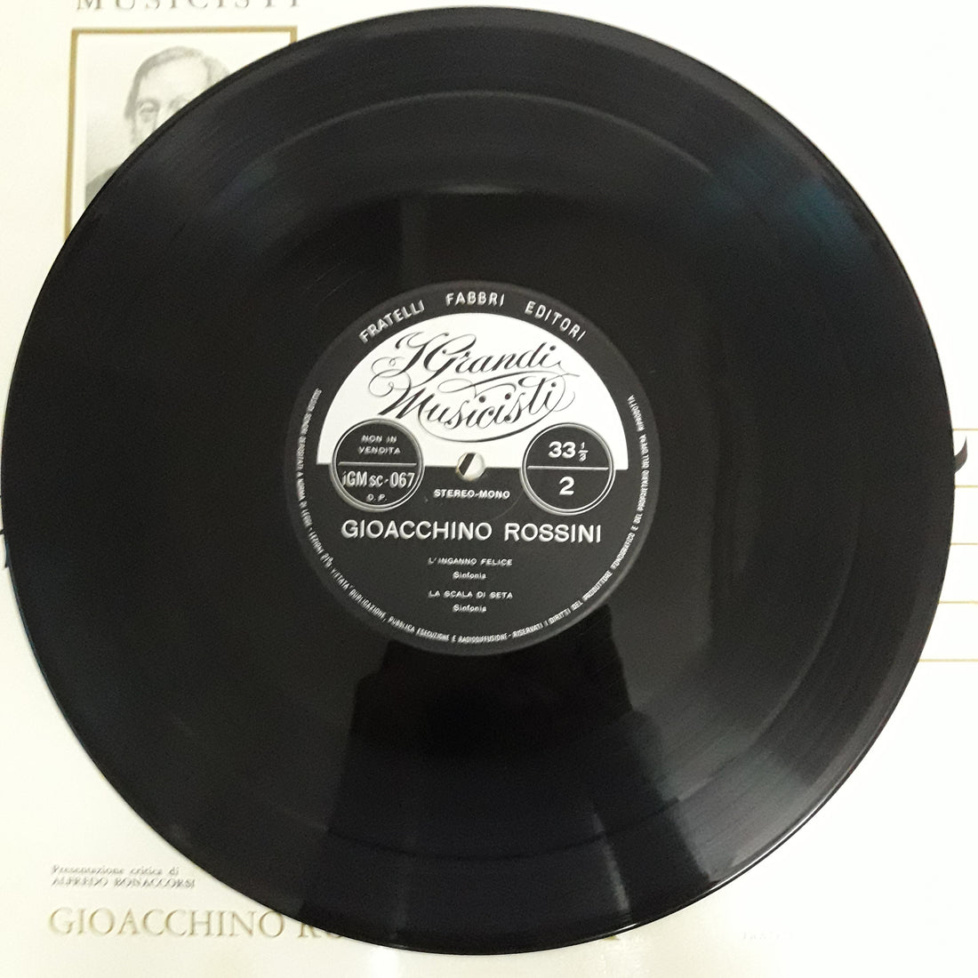 แผ่นเสียง Various - Gioacchino Rossini - I Grandi 67 Musicisti (Vinyl) (VG+)