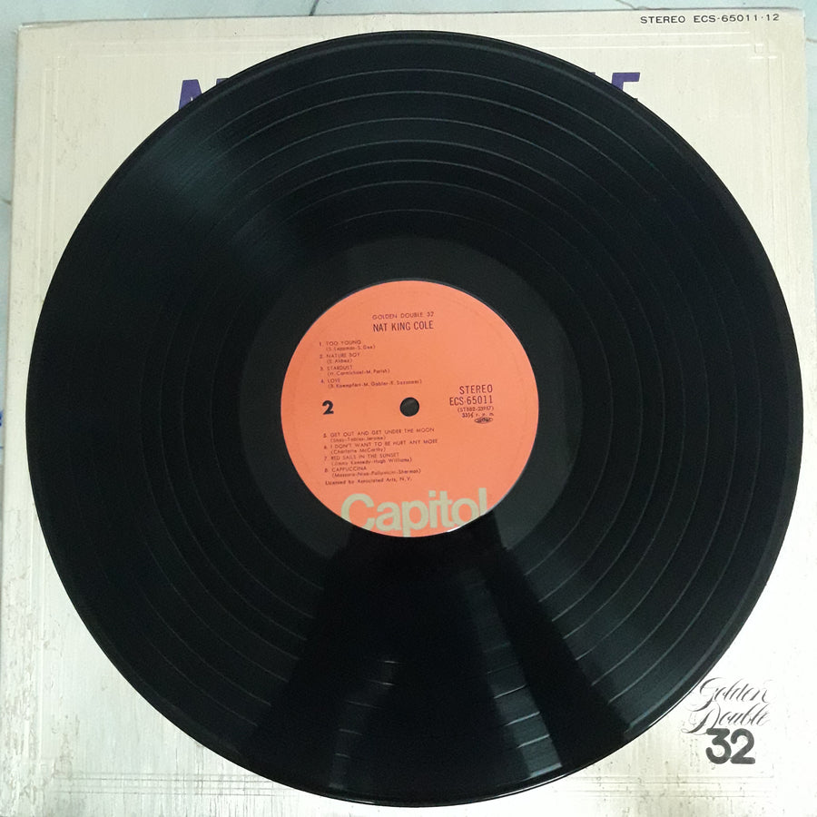 แผ่นเสียง Nat King Cole - Golden Double 32 (Vinyl) (VG+) (2LPs)