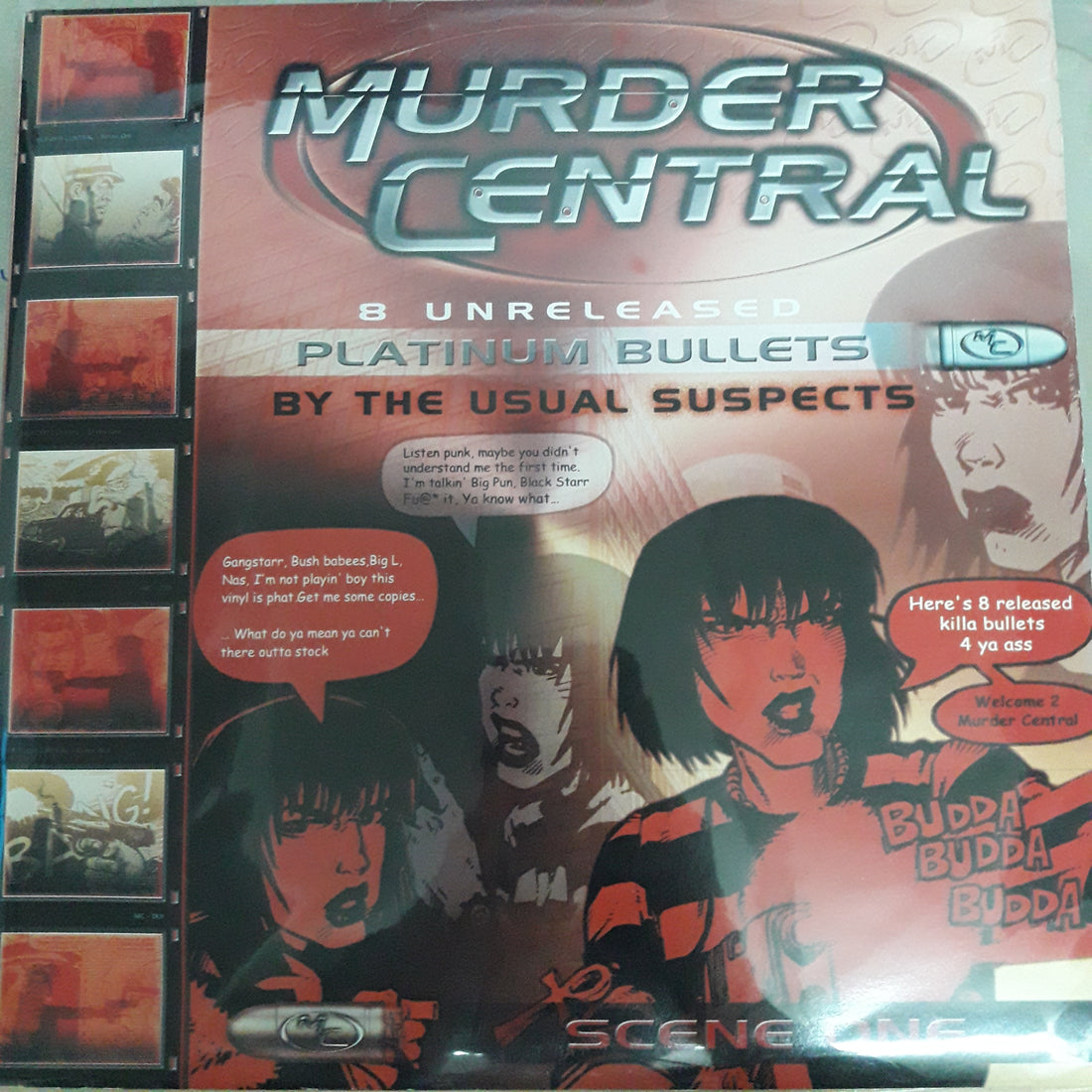 แผ่นเสียง Various - Murder Central 8 Unreleased (Vinyl) (VG+)