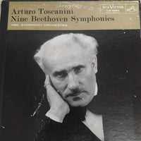 แผ่นเสียง Arturo Toscanini - Nine Beethoven Symphonies (Vinyl) (VG+) (7LPs)