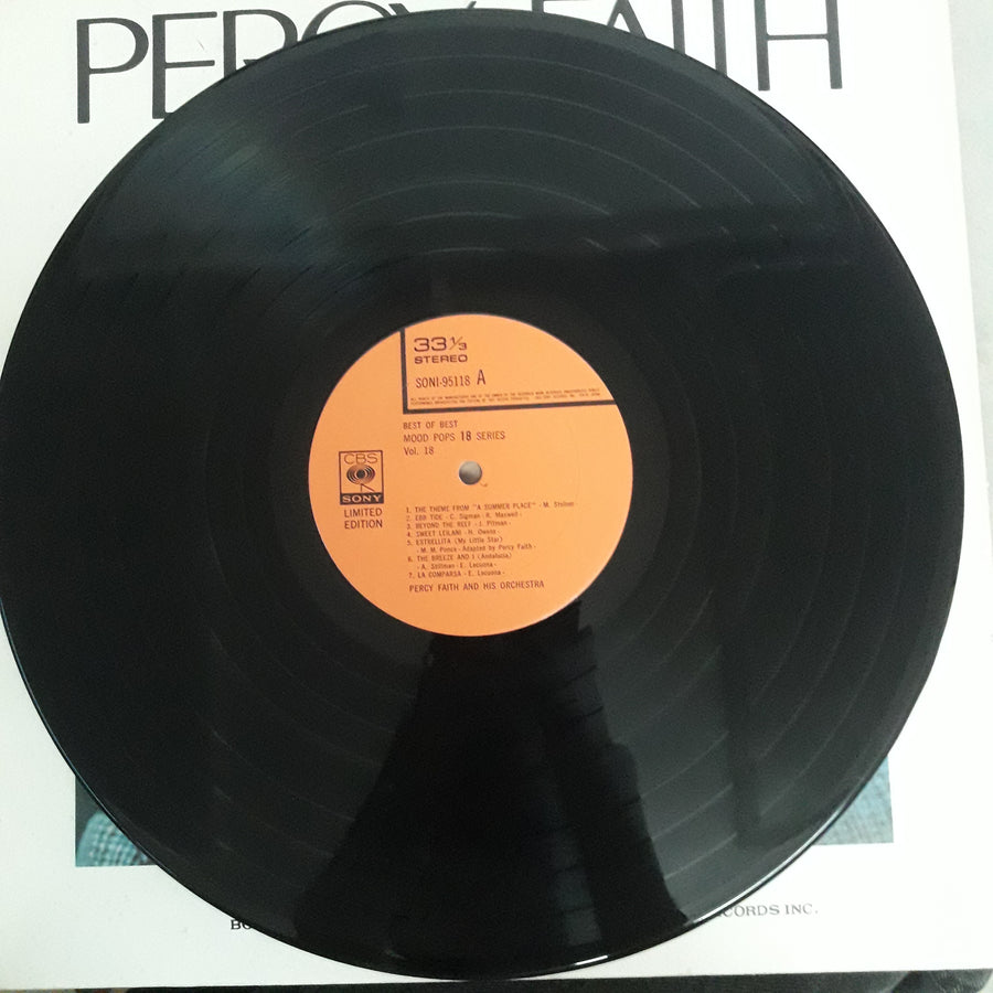 แผ่นเสียง Percy Faith - The Greatest Strings Best Of Mood Pops Vol.18 (Vinyl) (VG+)